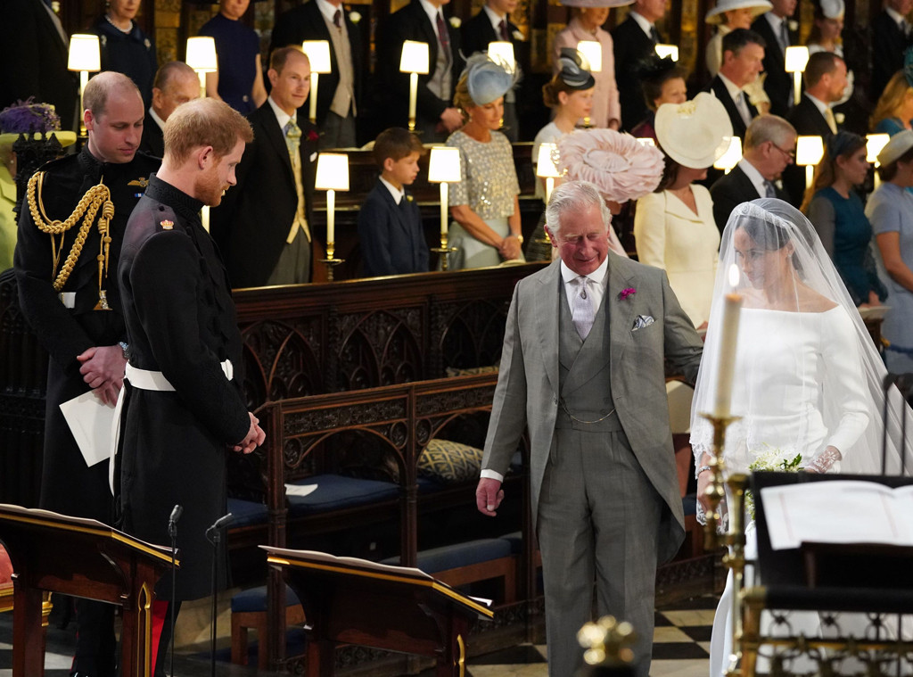 Prince William, Prince Harry, Prince Charles, Meghan Markle, Royal Wedding, Chapel